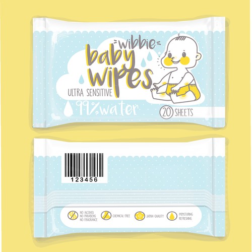 wibbie babt wipes mockup