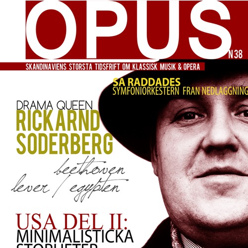 OPUS needs a new magazine cover template