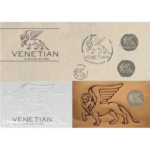 New company, Venetian Custom Stone, seeks bold designers for our logo.