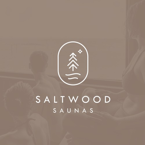 Saltwood Saunas Logo Design