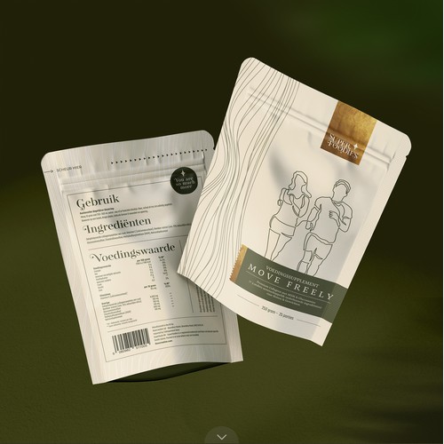 SuperFoodies Pouch Design