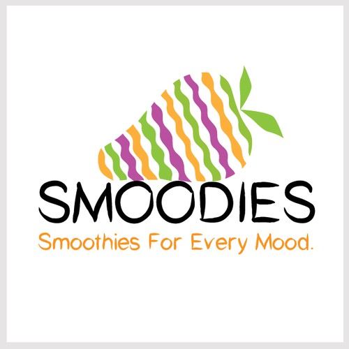Logo for Smoodies company / Smoothie