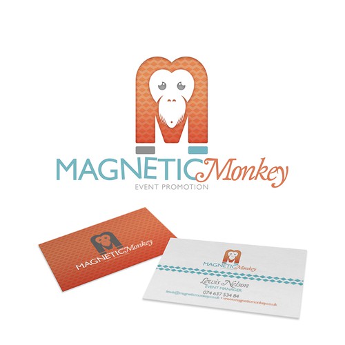 Logo concept for Magnetic Monkey