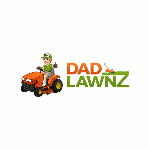 Logo for Dad Lawnz