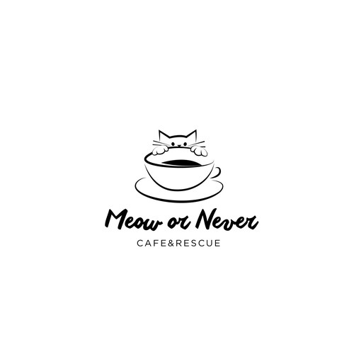 Las Vegas's First Cat Cafe Needs a Purrfect Logo