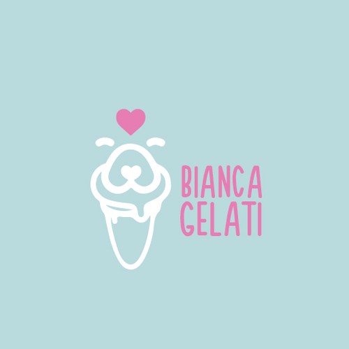 logo concept for gelateria
