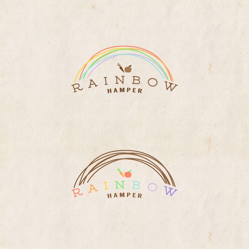 logo for an organic food hamper company