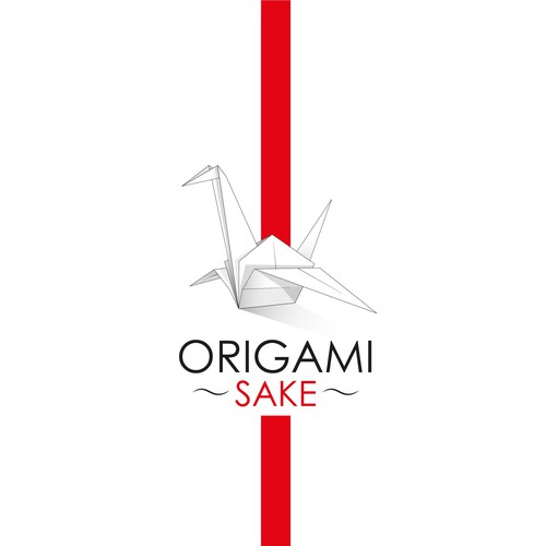 Origami sake logo proposal