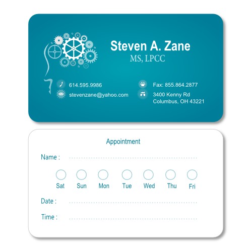 Business Cards for a doctor...that's not boring