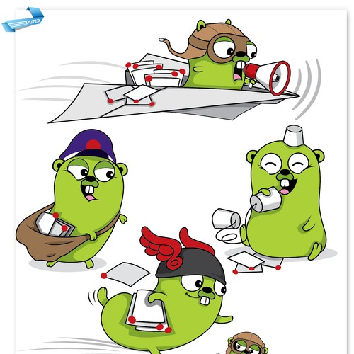 Create a logo for mobile notification service