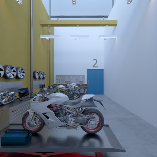 motorcycle workshop