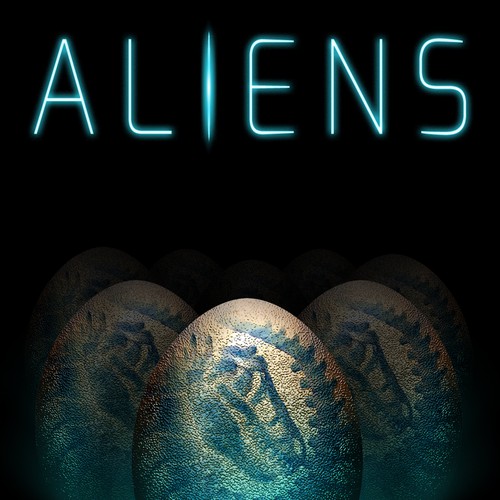 Aliens Movie Poster