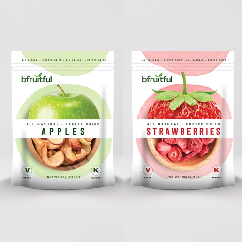 Design for All Natural Freeze Dried Fruit 