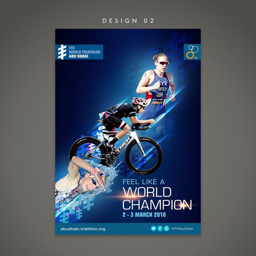 ITU World Triathlon Abu Dhabi: Advertising campaign