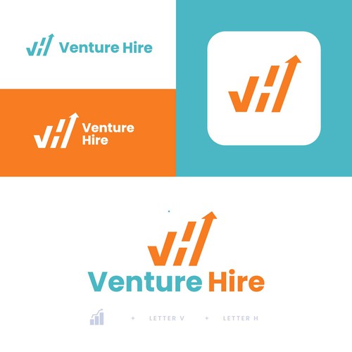 logo design for venture hire