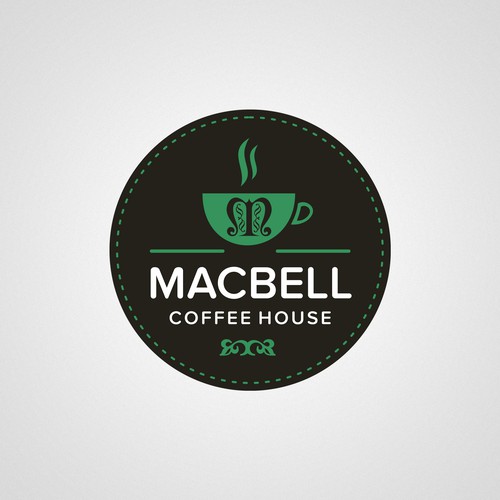 Create a drive thru cafe logo design