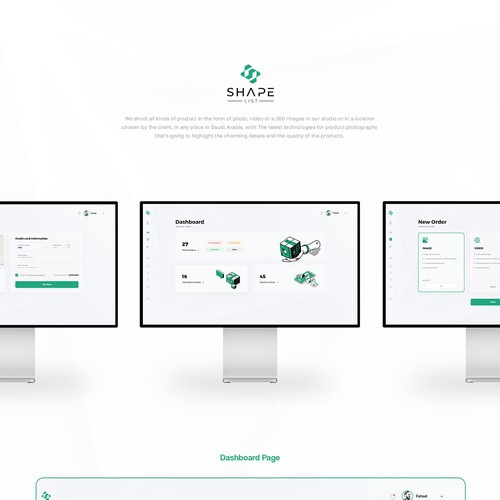 Product Photography Dashboard