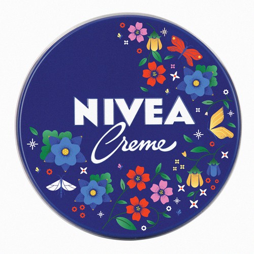 Nivea packaging design