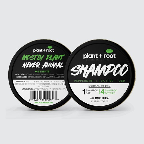 Plant + Root Packaging Design