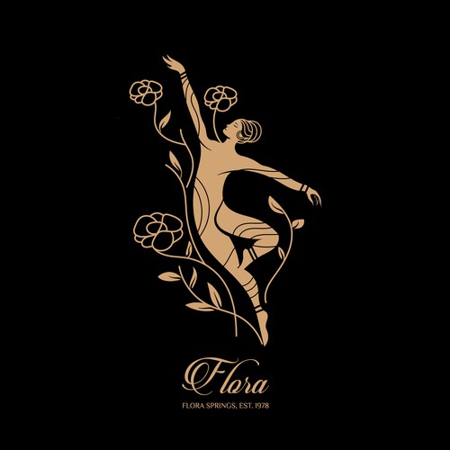 Spring flora winery logo