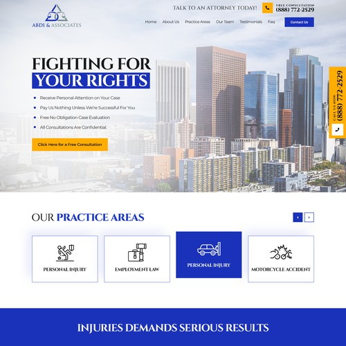 Website Design For Attorney Law