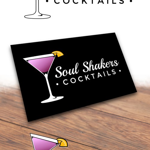 A cool logo for an innovative cocktail porduct
