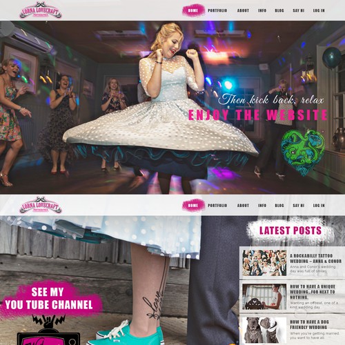 Website for rock weddings