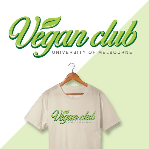Bold logo concept for Vegan Club