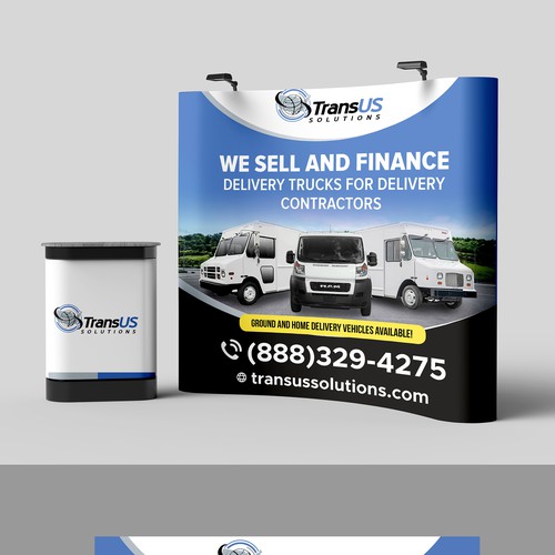 Trade-show backdrop Booth design
