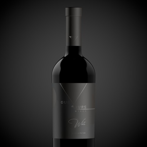 Wine label design