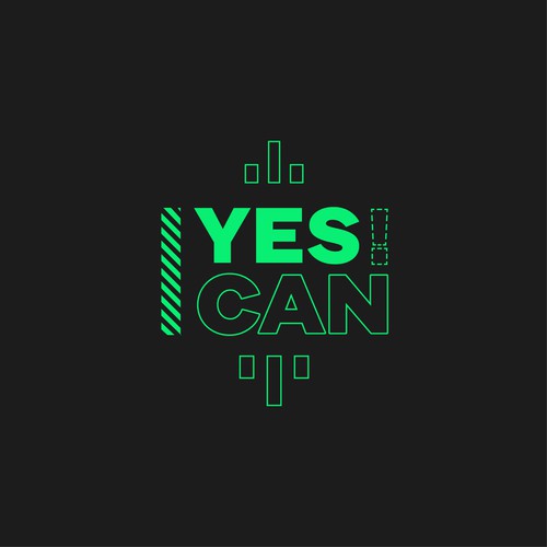 Design for YES I CAN T-shirt