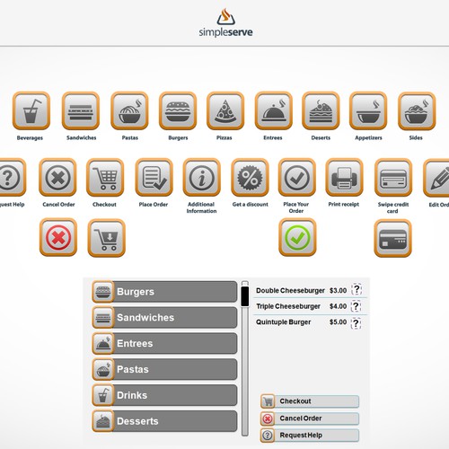 SimpleServe Icon Set