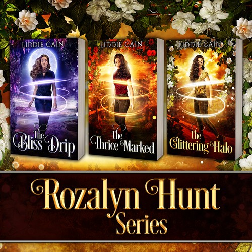 Book cover design - Rozalyn Hunt Series 