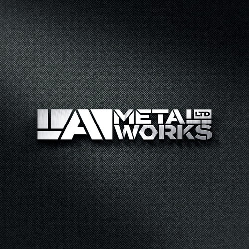 Logo concept for company of structural steelwork and architectural metalwork.