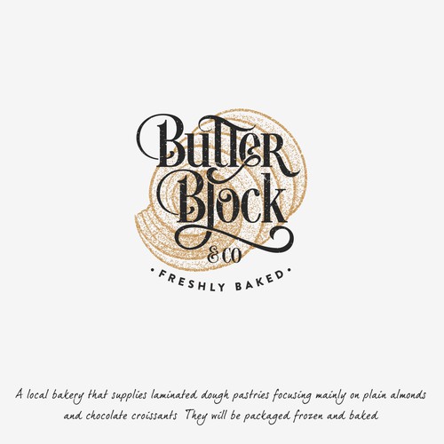 Vintage bakery and pastry logo