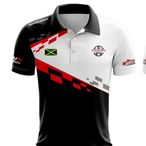 polo design for dakar race car rally