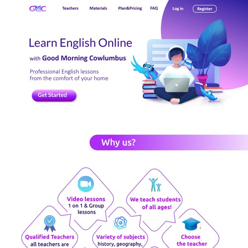 Gmc English School Website