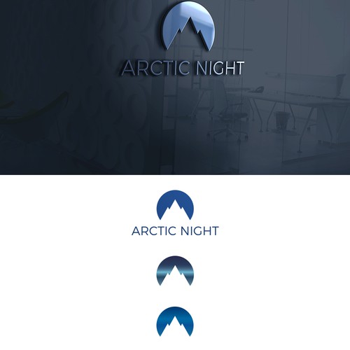 Logo design for arctic night