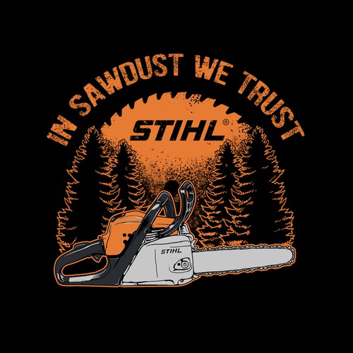 Graphic tees for STIHL