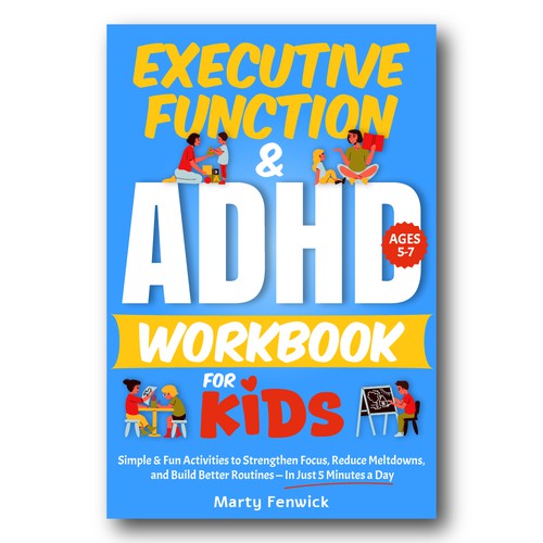 Cover ADHD Worbook for Kids