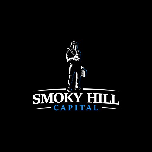Strong vintage logo for capital company
