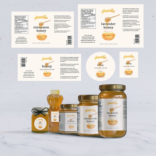 packaging concept for PlaneetBee