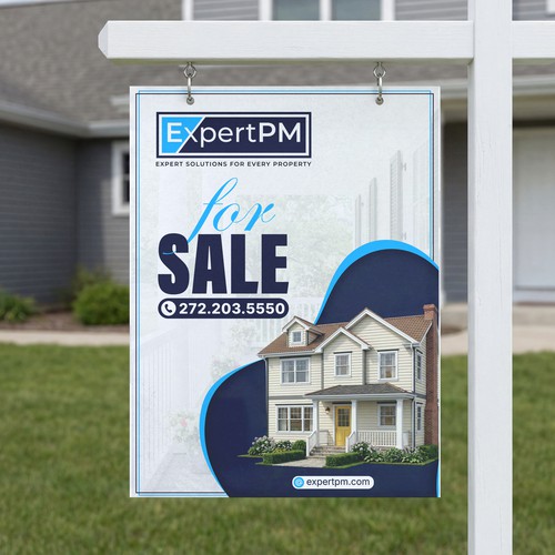 Sign board design for EXPERT PM.