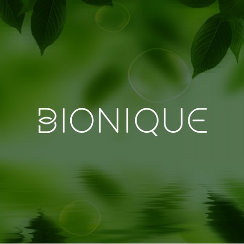 Beautiful word mark with integrated icon