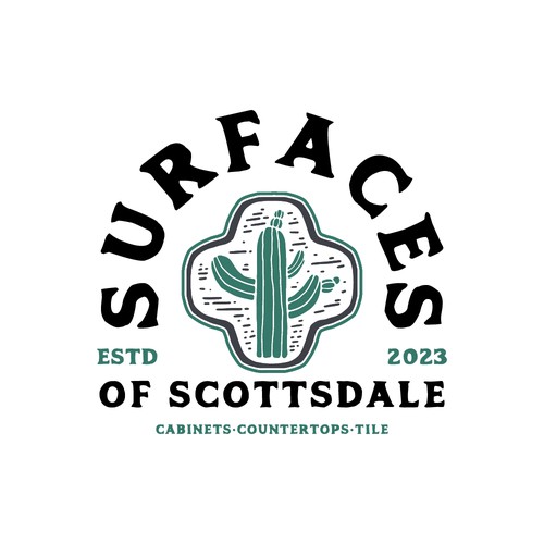 Concept Logo Design for Surfaces of Scottsdale