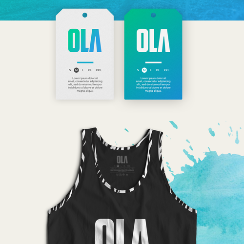 Simple logo proposal for fitness equipment and apparell producer.