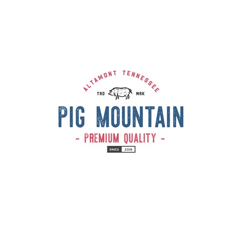Logo Concept for Pig Mountain