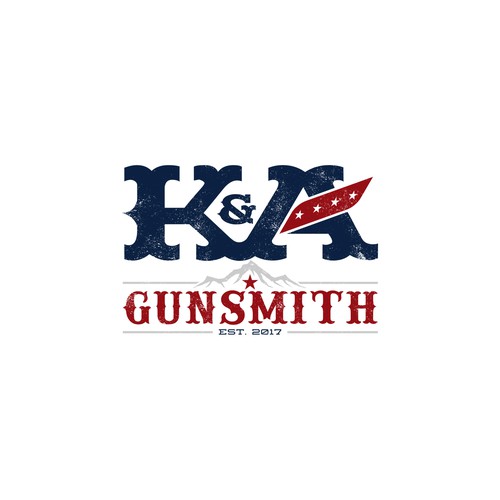 Logo design for K&A Gunsmith