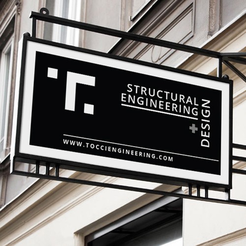 Modern Sign for Structural Engineering Office