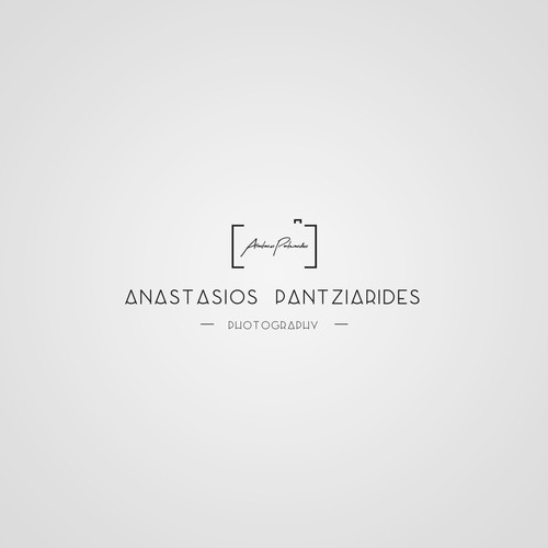 Logo design for a photographer, Anastasios Pantziarides